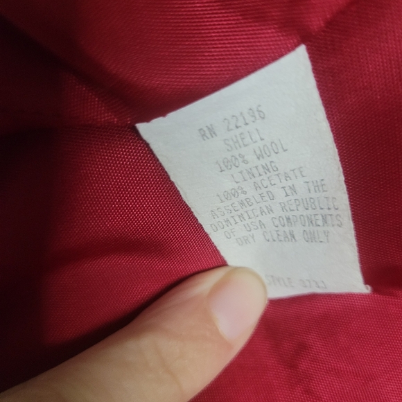 Herman Kay red hooded jacket - Picture 11 of 11